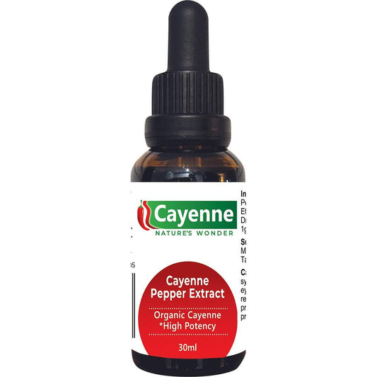 Cayenne Natures Wonder Cayenne Pepper Extract 30ml