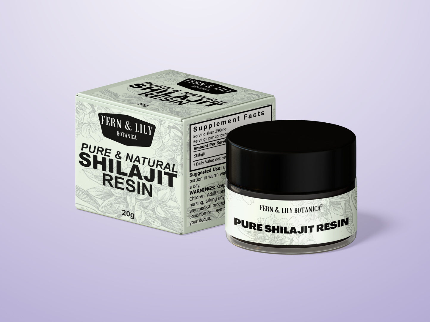 Fern and Lily Himalayan Shilajit 20g