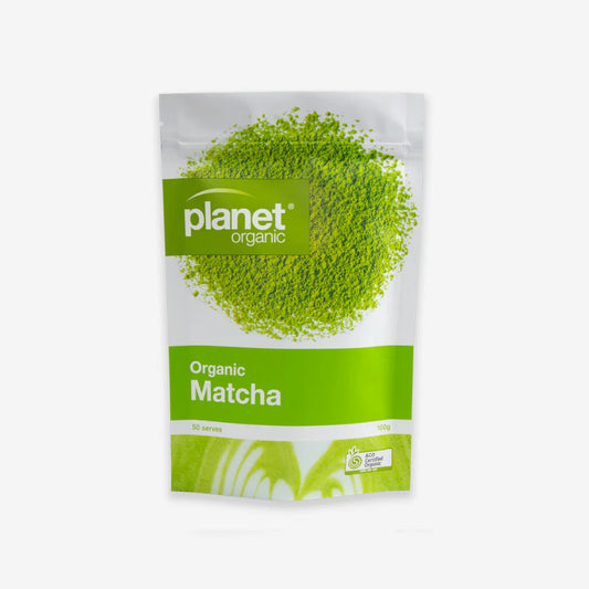 Planet Organic Japanese Matcha Powder Certified Organic  100g