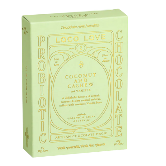 Loco Love Coconut and Cashew TWIN PACK 70g