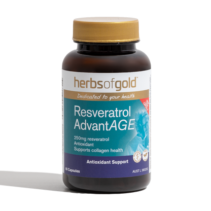 Herbs of Gold Resveratrol AdvantAGE 60caps