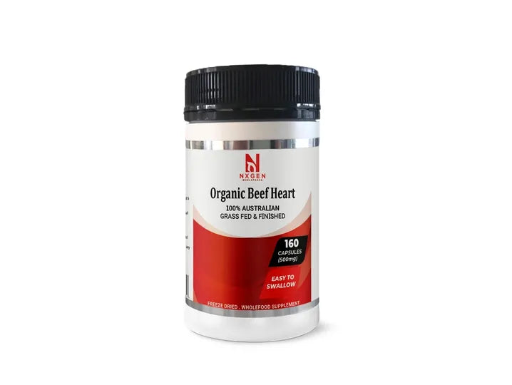 Nxgen Organic Beef Heart 160s